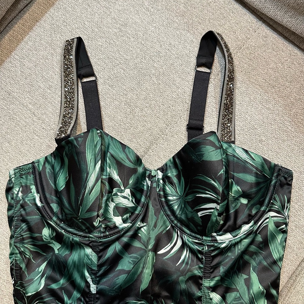 Victoria's Secret Black Bustier Top